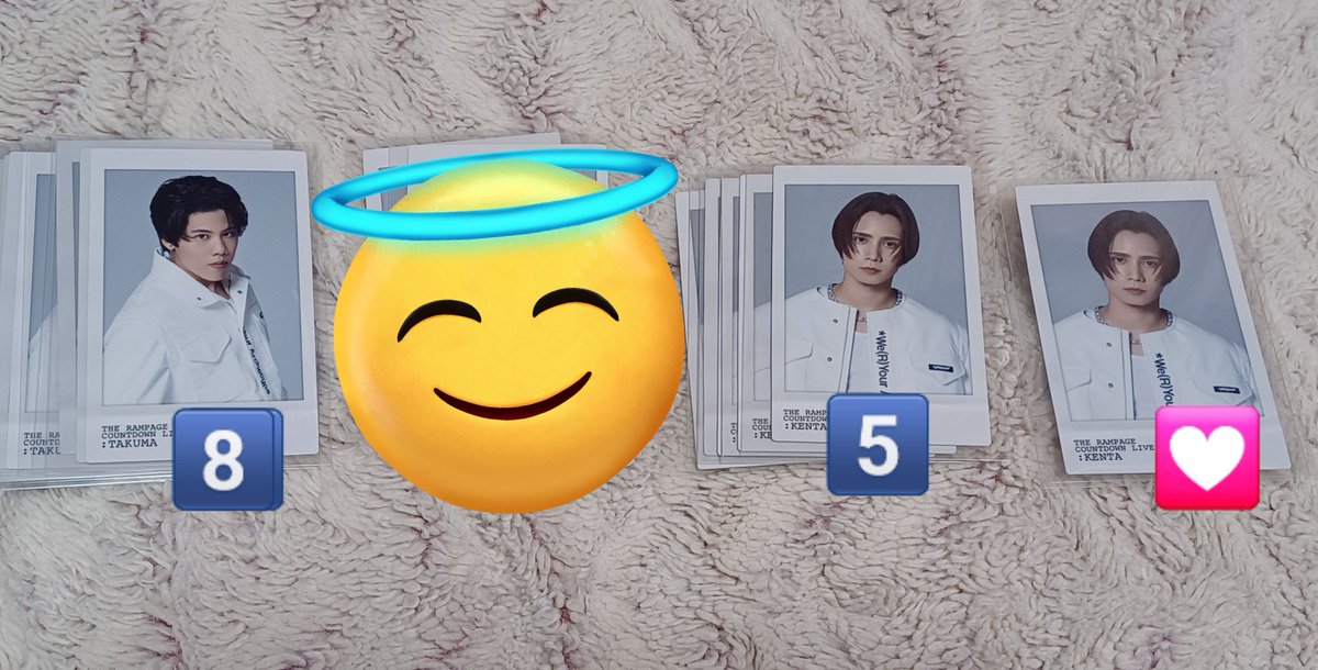 再修正】THERAMPAGE ランペ カウントダウン グッズ ステッカーカード