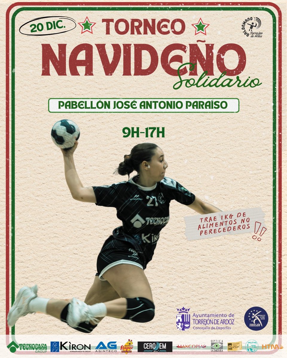 ☃️🎄 TORNEO NAVIDEÑO SOLIDARIO 🎄☃️

Este sábado estaremos celebrando el Torneo Navideño Solidario en el P. José Antonio Paraíso de 9h a 17h. Pásate para disfrutar de nuestros equipos de base, del espíritu de nuestro Club y de todo lo que tenemos preparado para vosotros. (+)