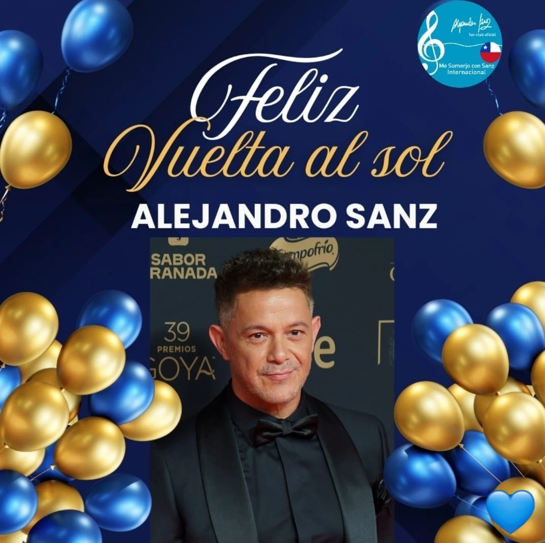 Mil motivos pa' quererte siempre"

                    💙
Te amamos ¡Feliz cumpleaños! <a href="/alejandrosanz/">Alejandro Sanz</a>

Qué la vida te dé mil motivos para sonreír siempre 🥰

#felizcumpleaños 
#happybirthday 
#alejandrosanz 
#mesumerjochile🇨🇱