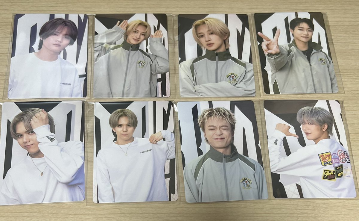 MAZZEL まぜべや タクト ステッカー フォトカード