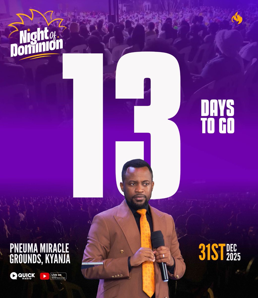 PBKagyezi's tweet photo. "True faith will make you take God at his word." 

#13DaysToGo
#NightOfDominion https://t.co/Bk7DDaTAyQ