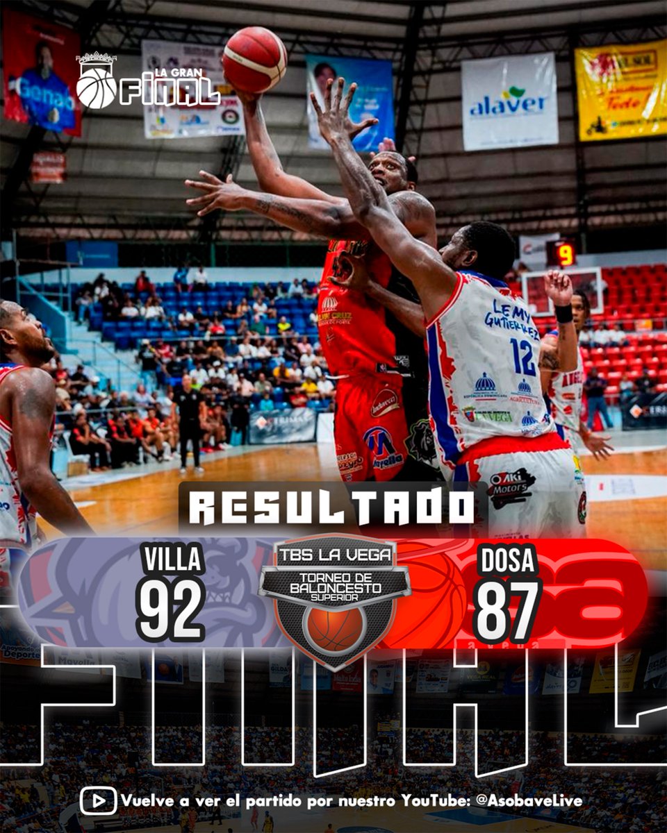 Asociación de Baloncesto de La Vega tweet media