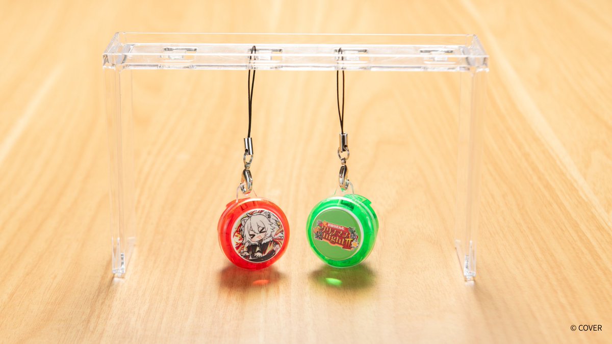 ぼたんです ついに「獅白ぼたんボタン」登場♌／ 三和電子製のアケコン用交換