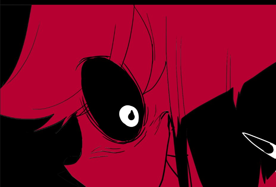 pcyaruman's tweet photo. 赤太郎の刈り上げ太郎の部分しょりしょりしてコロされたい
#HazbinHotel #Alastor https://t.co/YTxU2yyhYp