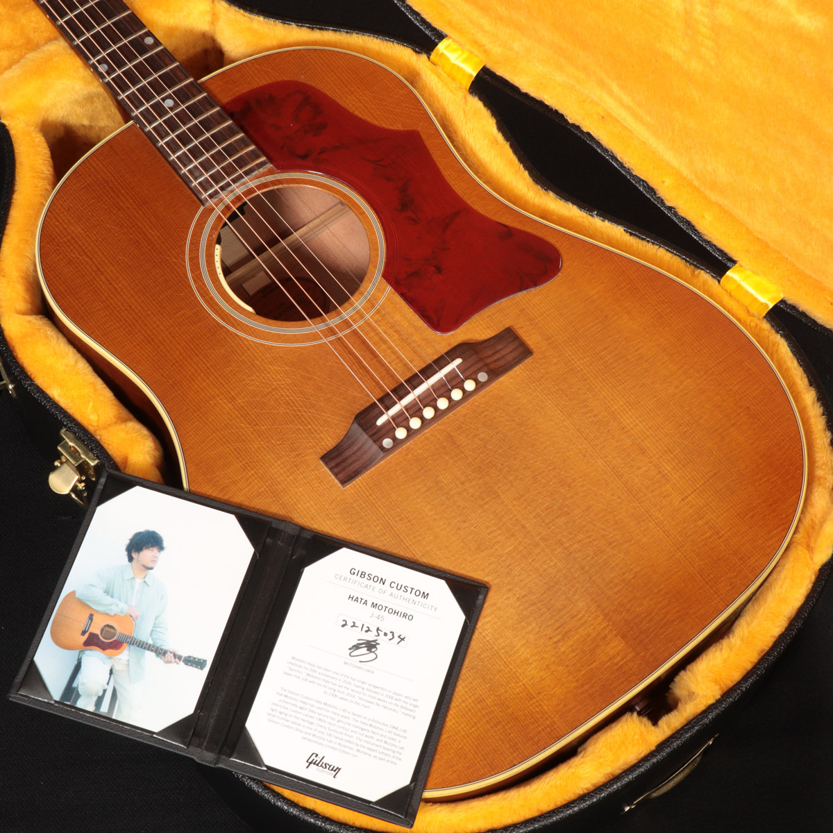 Gibson Custom Shop 秦基博 J-45 Murphy Lab Platinum Gibson Custom Murphy Lab 1942 Banner J-45 Heavy Aged