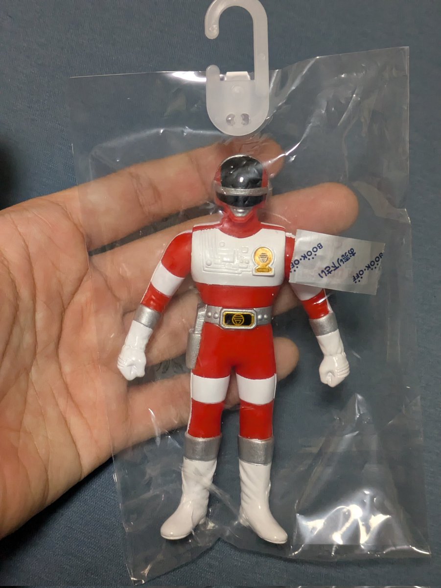 レッドワンのソフビ買ってきた #超電子バイオマン