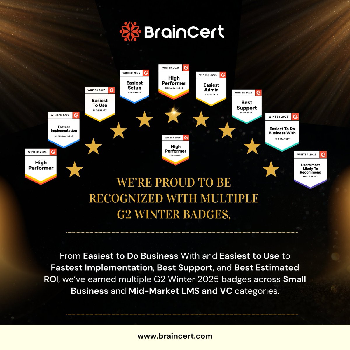 BrainCert tweet media