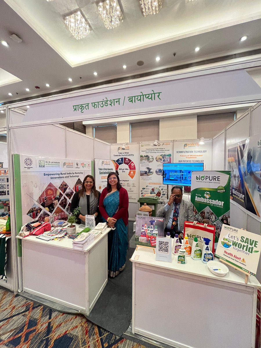 outlookbusiness's tweet image. Where sustainability meets everyday action.

Visitors explored, interacted, and took home ideas that make greener choices a part of daily life. The energy on the exhibition floor spoke for itself.

#HaryaloRajasthanEnvironmentConclave #GreenChoices #SustainabilityInAction