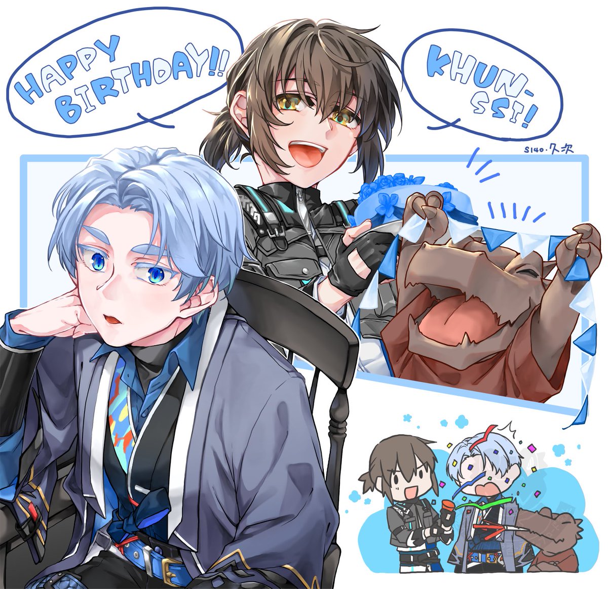 mhyk_9jine's tweet photo. ご覧いただきありがとうございました！※ファンアートイベントへ提出したものから一部改変しております https://t.co/bqg5sreDmd