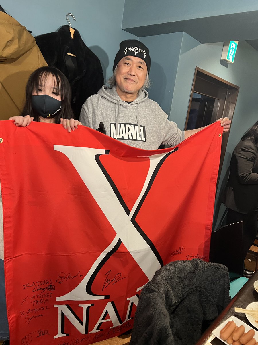 元X（X JAPAN）のヒカルさんにお会いする事ができました！お人柄がよく