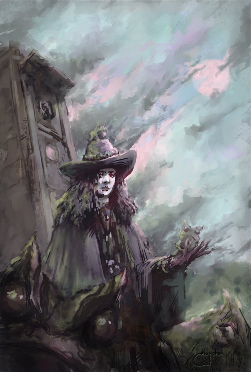 Drawing gothic women until Crytek adds Lilith profile avatar to Hunt: Showdown

Day 6 - Lilith (Wednesday edition (Got carried away, it's not wednesday anymore 😭))

#huntshowdown #fanart #lilith #frog