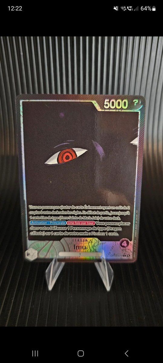 🚨 OP13 Imu Alt Art Update! 🚨
This black meta beast is holding strong.
English ungraded around $40 (down a tad recently but sales steady at 1/day) 

JP at ~$15 with variability from $7-30. 

With Imu pkg dominating Tier 1 (Five Elders/Shirahoshi staples $10-30 ea) and OP14 hype