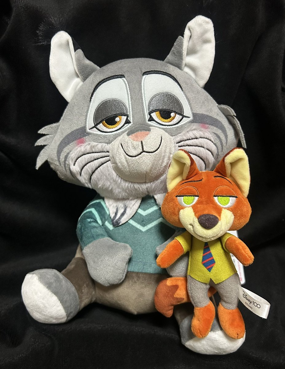 ズートピア 2 こてっとぺったん ぬいぐるみ パウバート😼 ディズニー