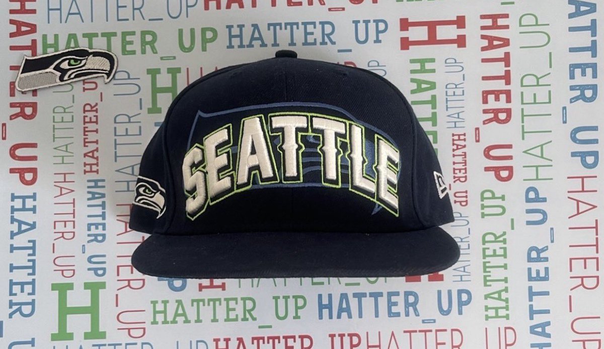 Hatter_up's tweet photo. Today’s hat of the day for week 16’s Thursday Night Football 🏈 Game is The Seattle @Seahawks #TNF #Week16 #Hawks #Seattle #NFL #PrimeGame #Amazon #HatTwitter #HatoftheDay #HatCollector #FittedHatSociety #UnitedByCaps https://t.co/VcmHZxRrGn