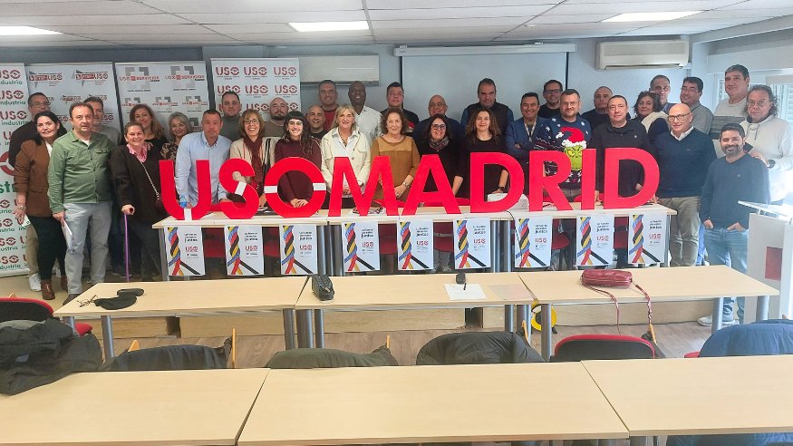 USO-Madrid celebra hoy su 47º Consejo Regional para evaluar el informe de gestión presentado por la Ejecutiva y aprobar las actividades y las líneas de acción sindical para el próximo ejercicio.

👷👩‍🍳👨‍⚕️👨‍🏫👮‍♀️🧑‍💻

#LaFuerzaDeEstarJuntos #USO #USOSinDuda