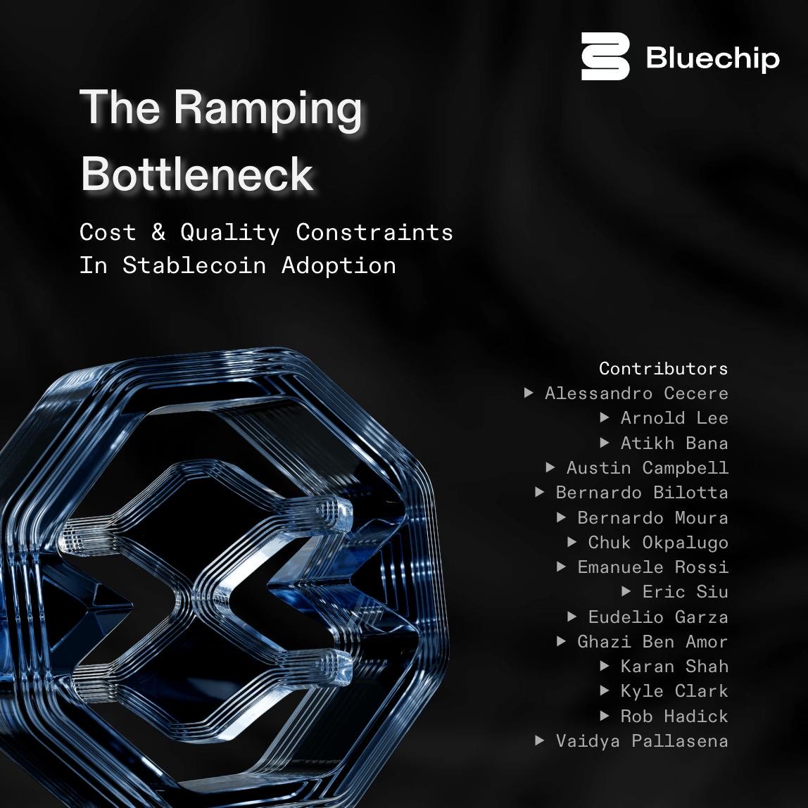 stablecoininfo's tweet image. @bluechip_org announced on December 18, 2025, the release of its new report: “The ramping bottleneck: cost &amp;amp; quality constraints in stablecoin adoption.”
 
The report lands at a moment of accelerating institutional interest in stablecoins, marked by Stripe’s acquisition of…
