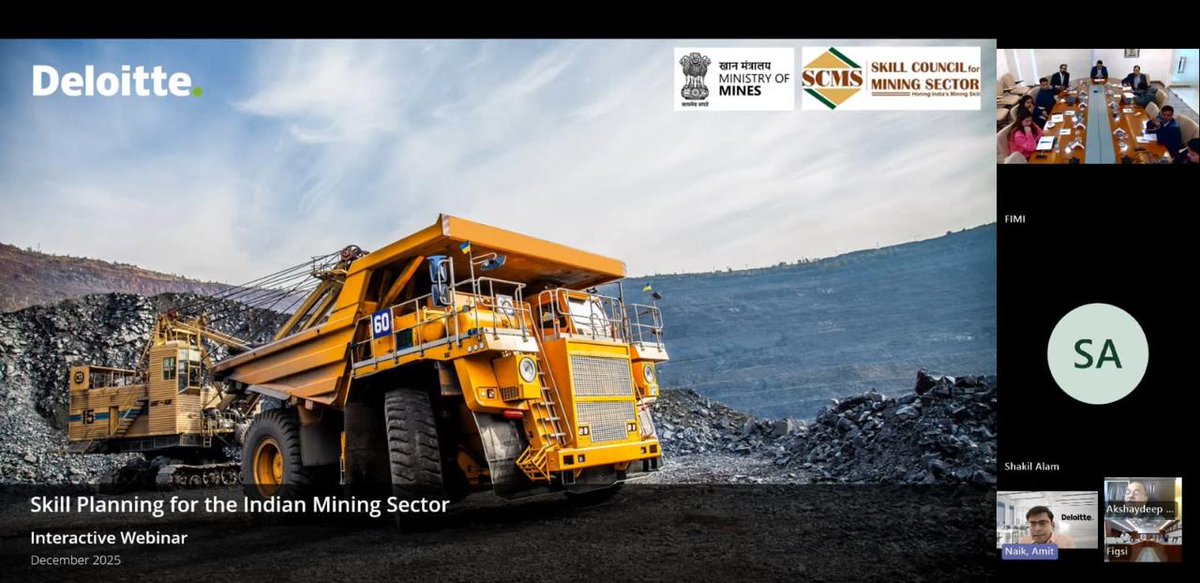 Skill Council for Mining Sector tweet media