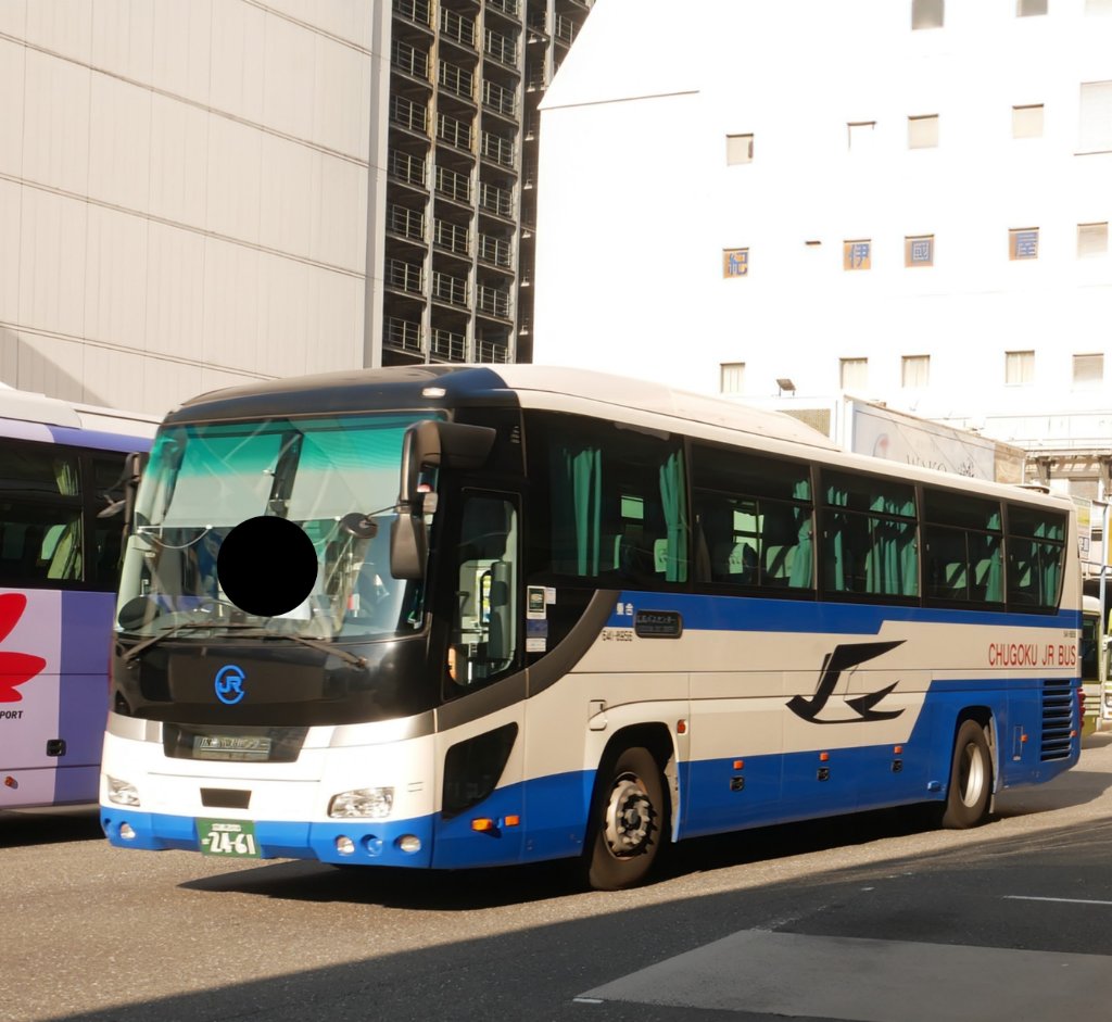 JRバス中国 JRバス中国(広島支店)641-8961 ガーラハイデッカー