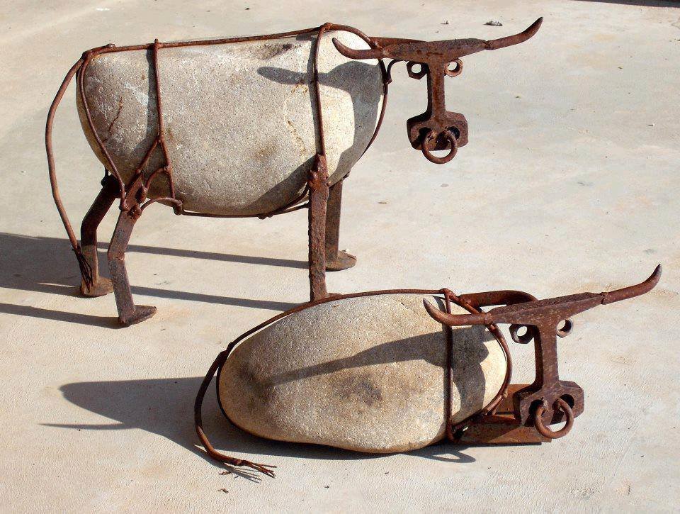 Recycled Bulls by John V. Wilhelm.