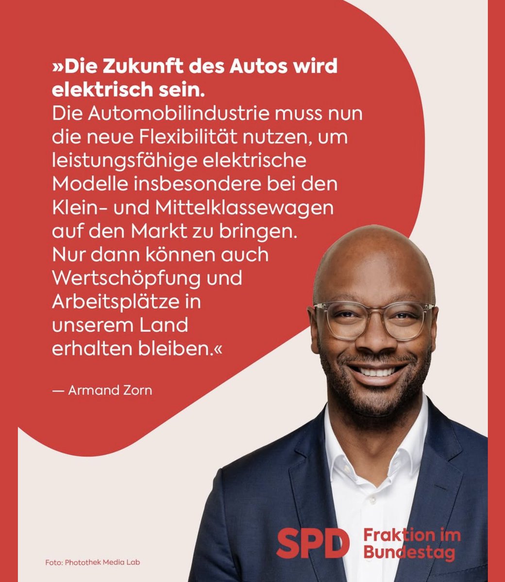 „Die Automobilindustrie muss …“ 📷
Genau da liegt das Problem.

Die SPD denkt Wirtschaft immer noch wie eine Bedienungsanleitung: oben wird festgelegt, unten wird ausgeführt. Planwirtschaft mit moralischem Beipackzettel.

Keine Ahnung von Unternehmertum, aber eine klare