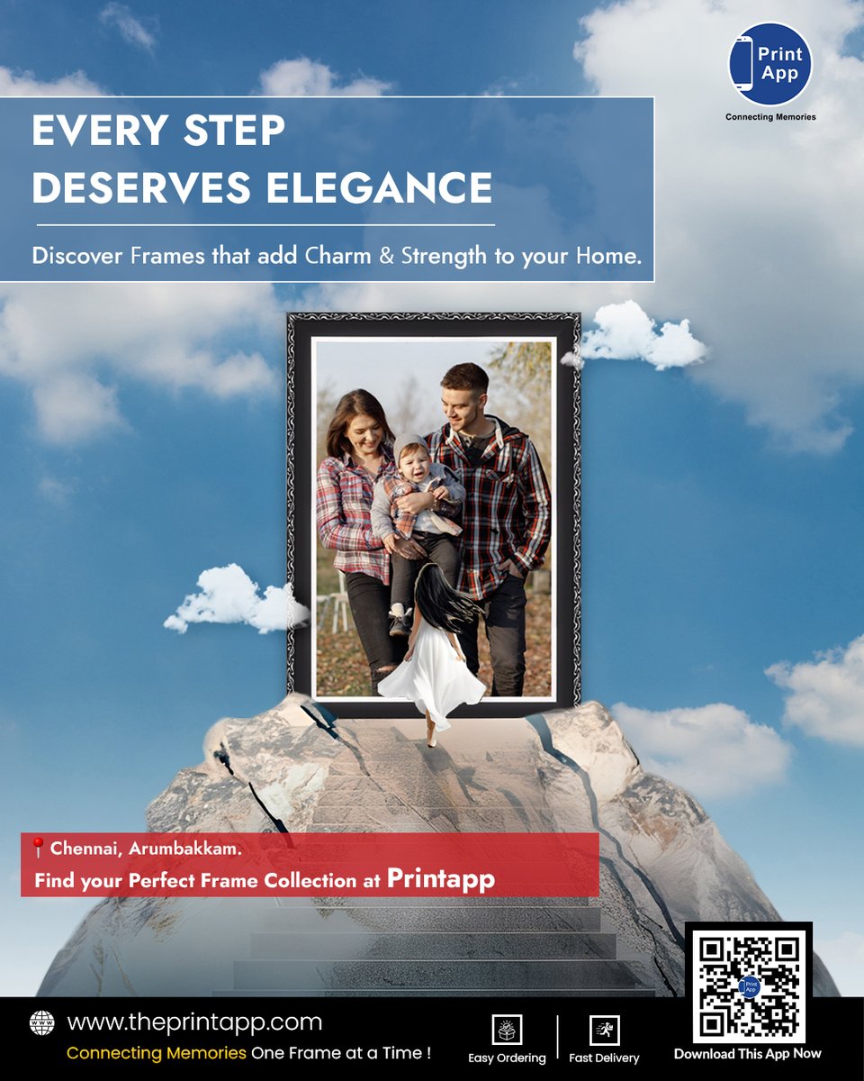 Printapp2025's tweet image. Every step deserves elegance ✨
Turn your cherished moments into timeless frames that elevate your home.
Because memories deserve more than just a place they deserve a presence.

#PrintApp #ConnectingMemories #HomeDecor #PhotoFrames #MemoriesThatLast