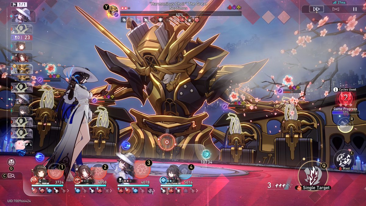 I wish that were me
Sadly I can't beat the Knights, and at 5x the usual HP, well it's at least fun to see how far I make it