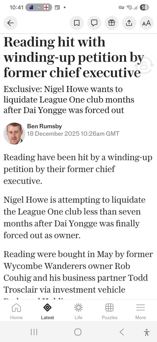 Readingfanman's tweet photo. A story in four parts 🐍 

#ReadingFC https://t.co/mAlPJ8gvys