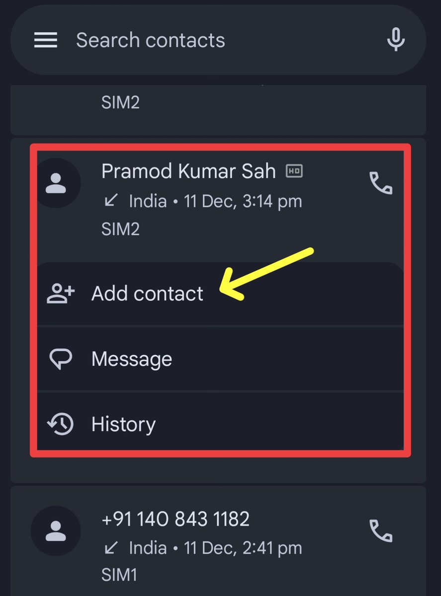 RahulSinghh98's tweet photo. Jio ने आखिरकार Truecaller जैसा कोई फीचर लॉन्च कर दिया है? 👀

पिछले कुछ दिनों से मैंने एक अजीब चीज़ नोटिस की है, मुझे अनजान नंबरों (जो कॉन्टैक्ट्स में सेव नहीं हैं) से कॉल आ रहे हैं, लेकिन उनका नाम सीधे स्क्रीन पर दिख रहा है।📱

कोई Truecaller या कोई और ऐप इंस्टॉल नहीं है।
#jio https://t.co/v8Z2TbzrJ4