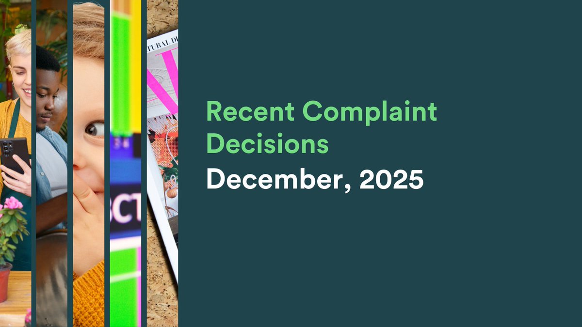 Advertising Standards Authority tweet media