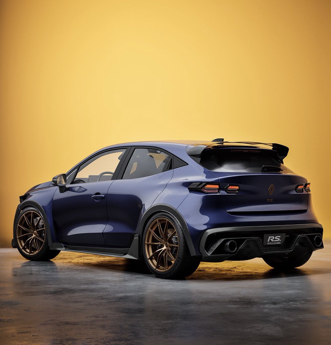 hoonited's tweet image. On veut exactement cette Clio RS, t’entends @renault_fr ?

Renders 3D par David Baylis