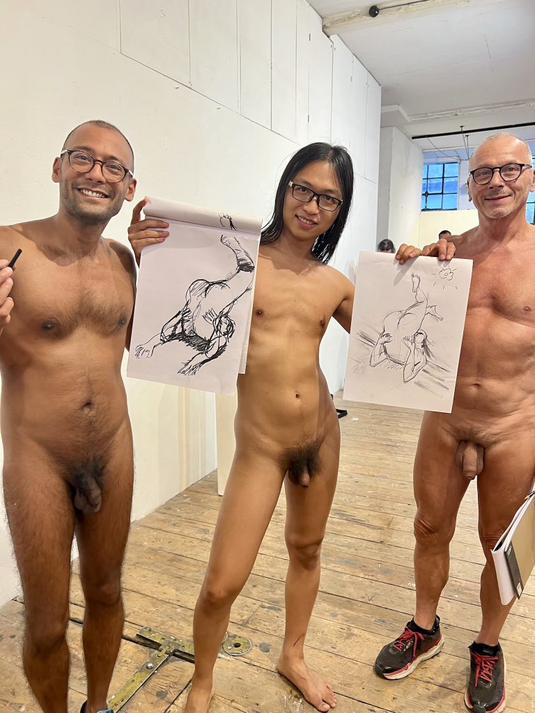 A naked guy in the universe tweet media