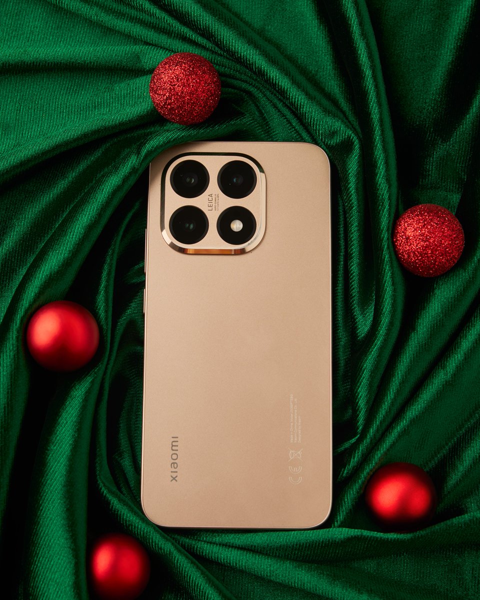 XiaomiNigeria's tweet photo. Forget filters, your Christmas deserves 50MP Leica perfection! π
Capture every twinkle, every laugh, and every hug with your Xiaomi 15T! πΈ
#Xiaomi15T #MasterpiecesFarCloser #CaptureHappines https://t.co/aBlpHH02R2