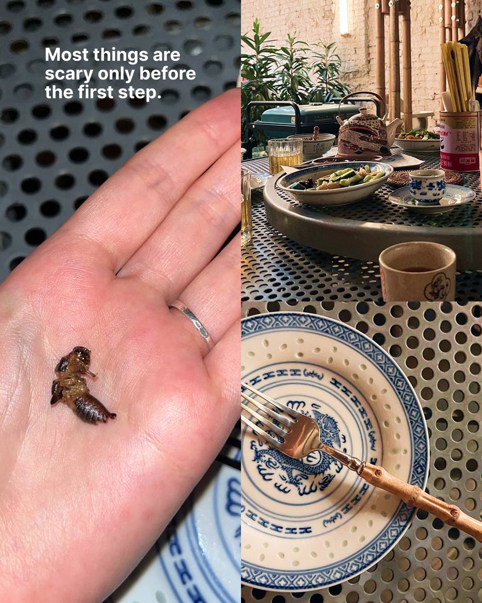 tabolinadora's tweet photo. I tried a cricket yesterday…

Not because I wanted to, but because I was curious what happens after the first bite 🦗🦗

It felt unfamiliar but not scary :)

That’s exactly how many businesses see #Salesforce. Most things are scary only before the first step. https://t.co/UvJ8bj1BT7