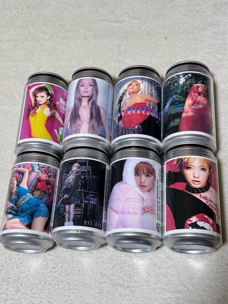 10個買って2個ダブり🤭これは揃えたくなるなぁ💦 @ayu_19980408 #ayu缶