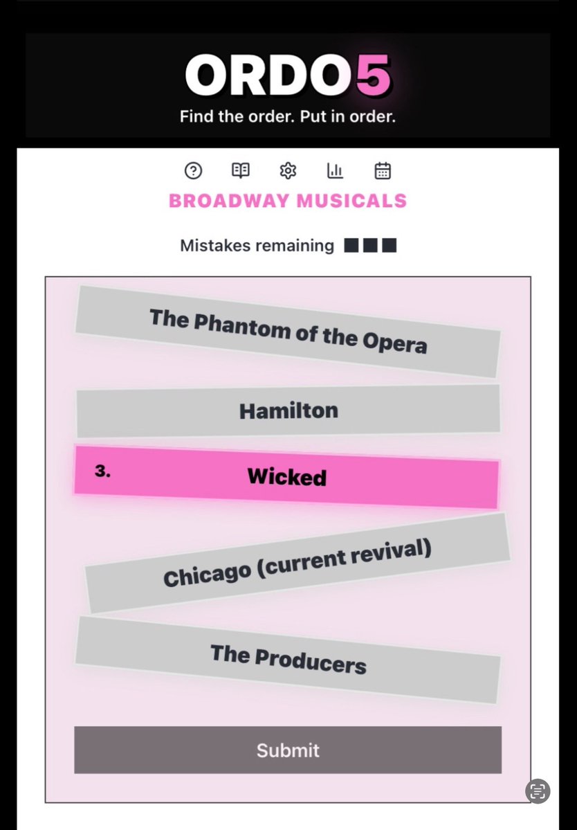 ORDOFive's tweet image. Name a better Broadway puzzle. I’ll wait 🎭
ordo5.com
#ORDO5 #Broadway #Musicals #TheaterKids #BroadwayTwitter