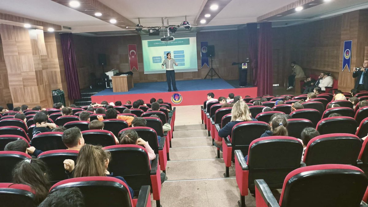 lkokul öğrencilerimize yönelik olarak Uzman Psikolojik Danışman Özge Ceren Hasemi tarafından “Akran Nezaketi ve Zorbalığı” konulu eğitim