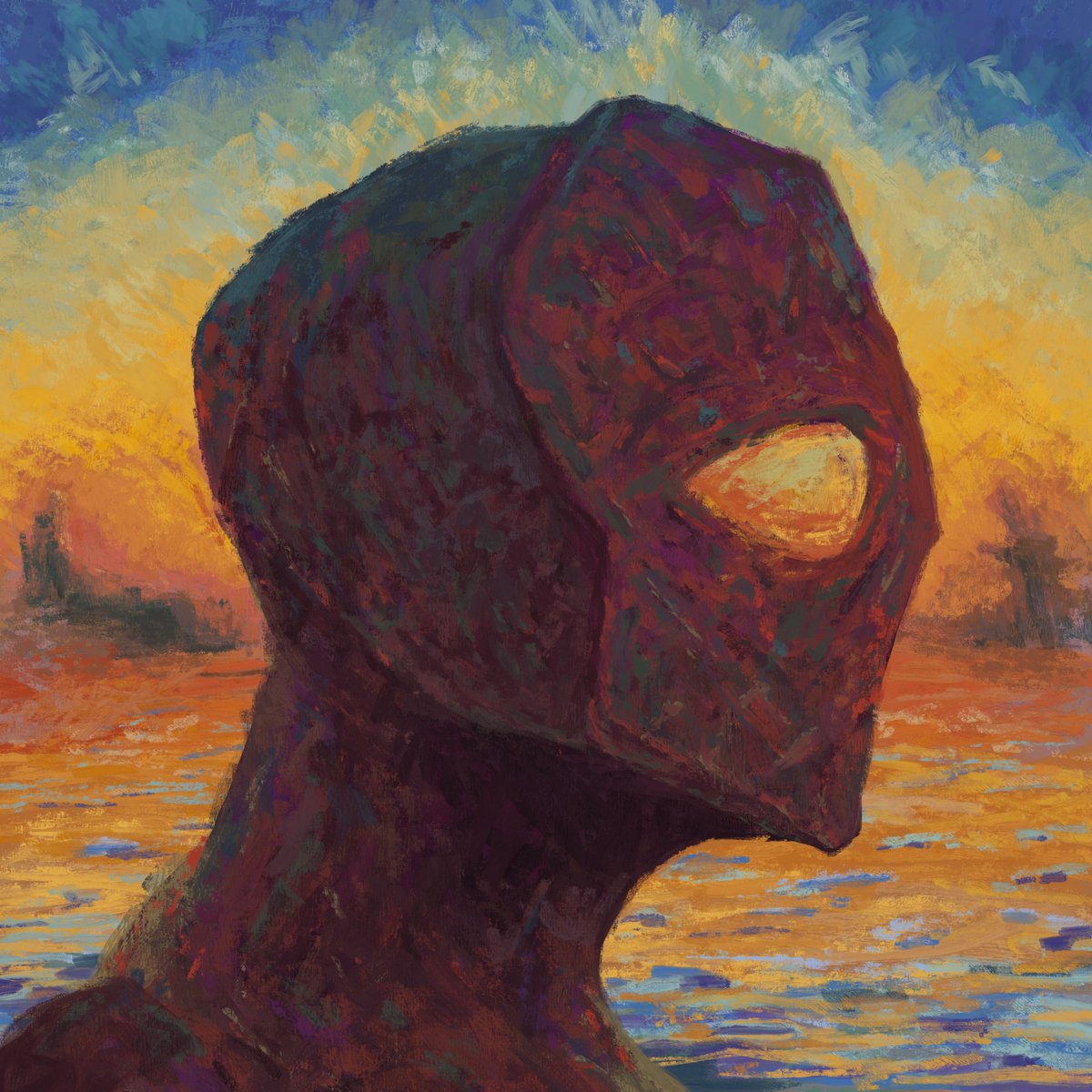 I'm proud to reveal the final Sage for this year:

The Impressionist

This Sage, one of the Art focused pieces, is inspired by Monet and the Impressionism era

Read 🧵 for background info about the inspiration and process

Going to auction via <a href="/exchgART/">Exchange Art</a>  tomorrow - set 🔔 on