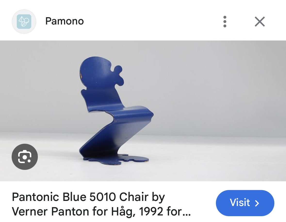 ultramarine blue, cobalt blue, lapis lazuli o kadar çok seviyorum ki. utanmasam sırf 40 dk bu rengi anlatmak için bi yt kanalı açıcam. neyse sevdiğim ikonik chairlerin bu renkte olanlarından bi albümüm var ordan birkaçını atayım 🫶🏻