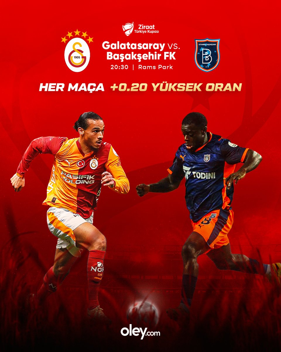 oleycom's tweet image. Türkiye Kupası'nın son şampiyonu Galatasaray, evinde Başakşehir'i konuk edecek!