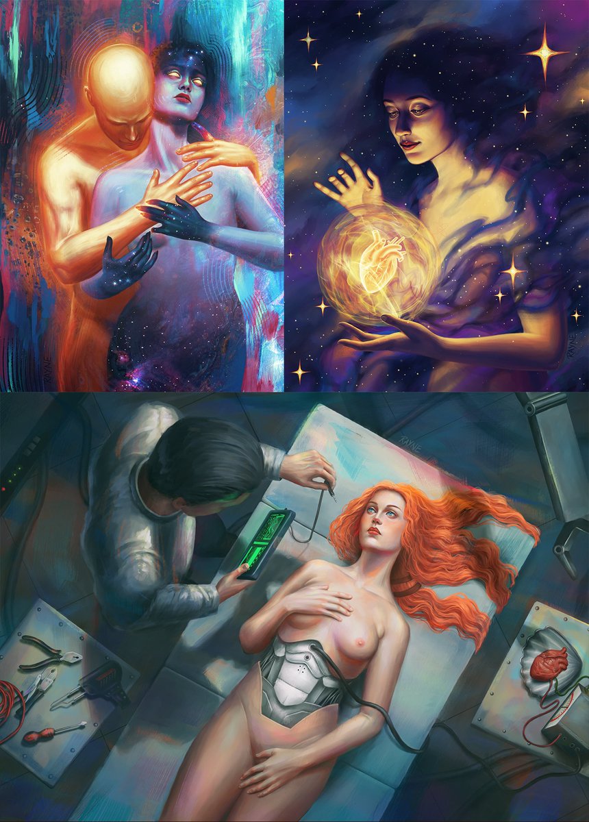 If I don't get a sale soon, I'll have to start selling my things. Today I feel nothing but panic &amp; terror.

All my available art is open to offers.