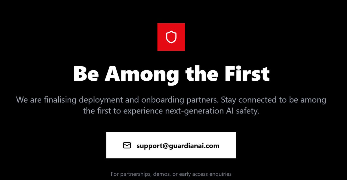 GUARDIAN AI tweet media