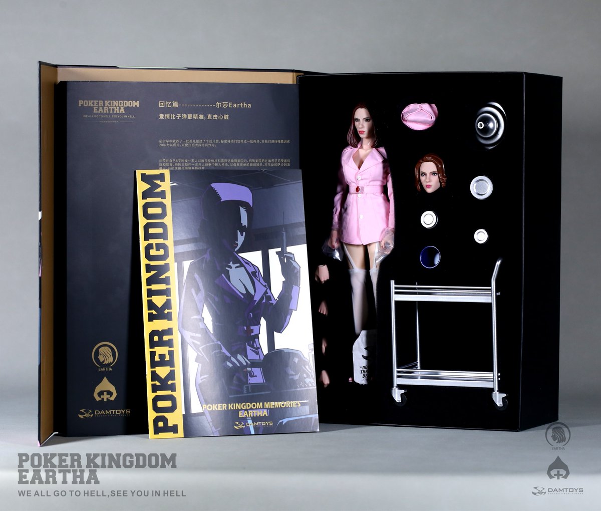 DAMTOYS 1/6 Poker Kingdom memories GK004MX----Eartha
