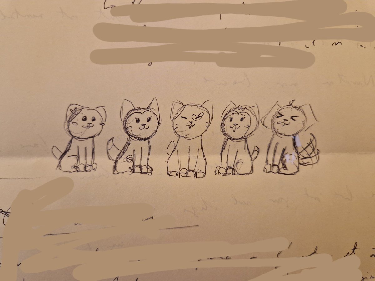 One of these cats is not like the others 🤨🤨