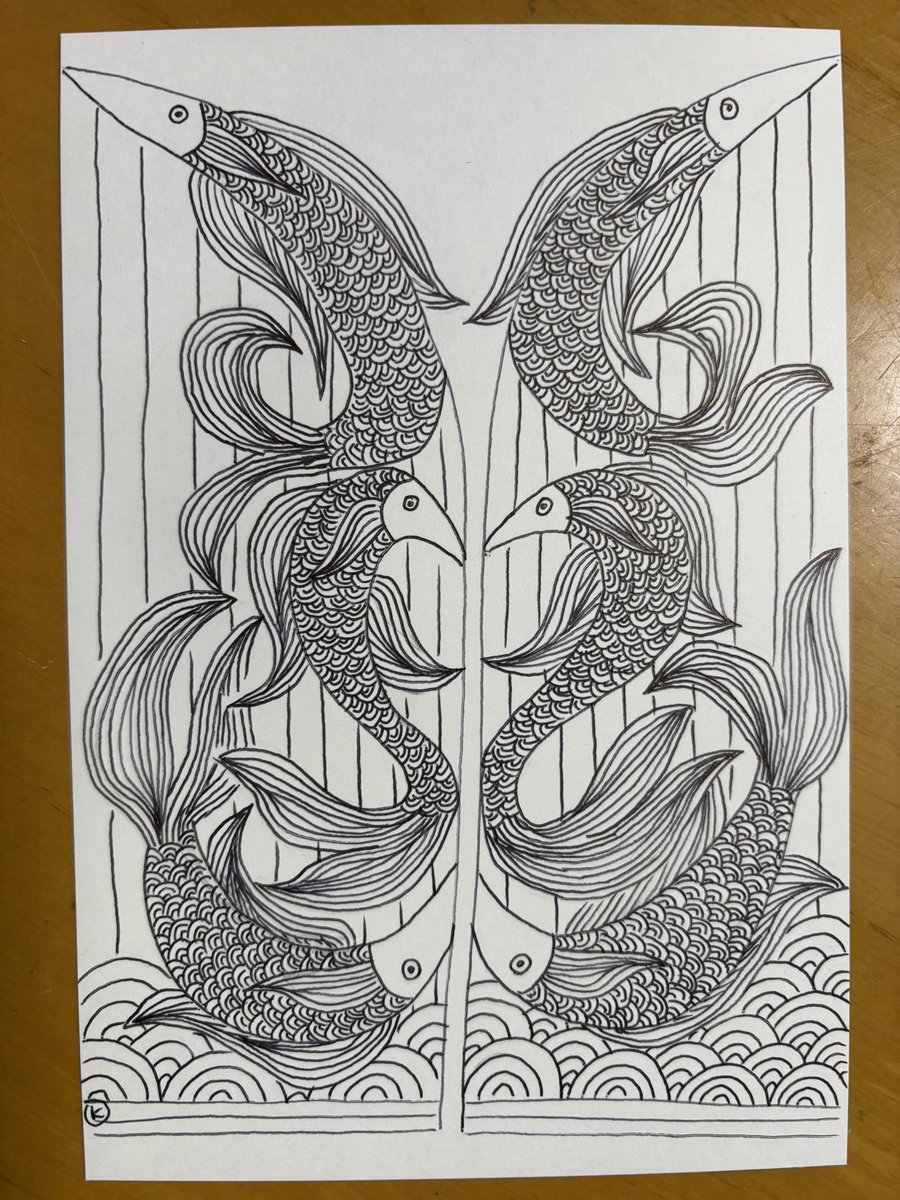 kimiuroko's tweet image. 扉

#fish #art #pen #photo #diving #sea 
#魚　#海　#鱗　#ダイビング　#釣り
#水族館　#ハンドメイド　#インテリア
#イラスト　#ペン　#写真　#アート