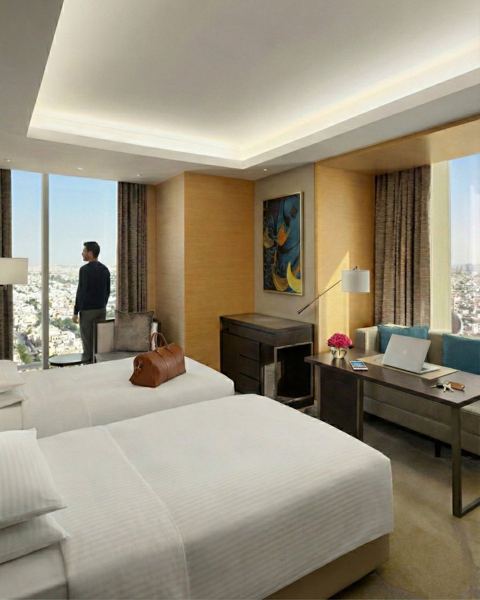 Views that unwind the mind.
Stay at the heart of Riyadh.

#AtHyattRegency #HyattRegencyRiyadhOlaya