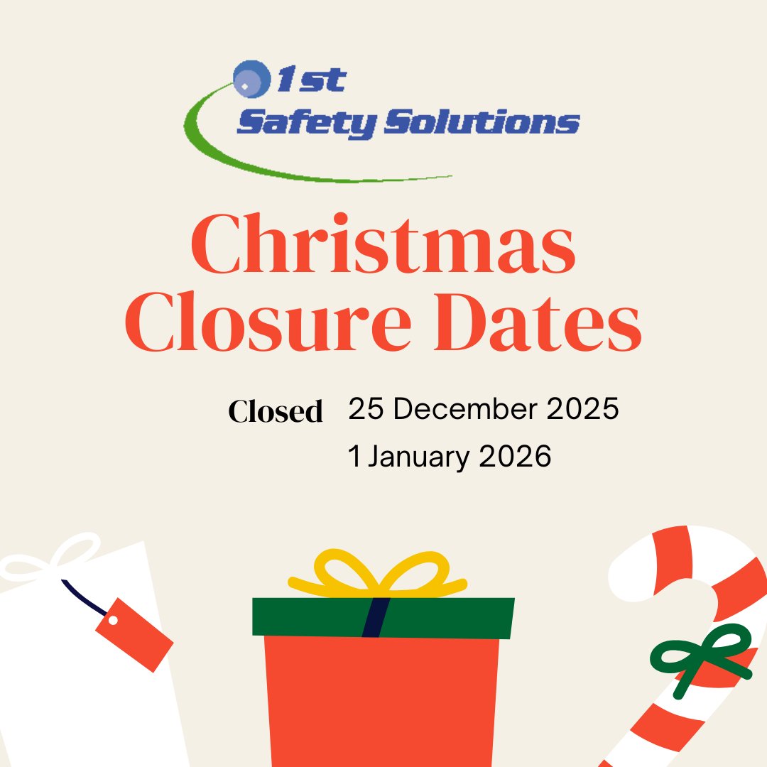 1stSafetySol's tweet image. Season’s greetings from all of us at 1st Safety Solutions🎄 

As the year wraps up, we wish all our customers, past and present, a very Merry Christmas and a Happy New Year. Thank you for your continued support. We hope you enjoy a well-deserved break