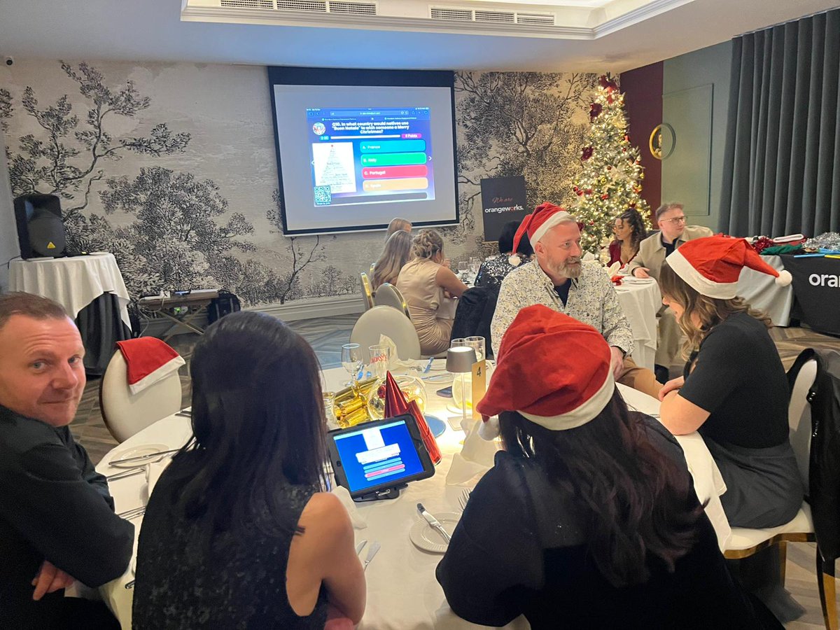 Another fun festive gameshow to round off the year together 🎅🥂👏

A mix of laughs, friendly competition, and mental &amp; physical challenges helped the team finish on a high — resetting together and heading into the new year motivated, connected, and ready for what’s ahead ✨