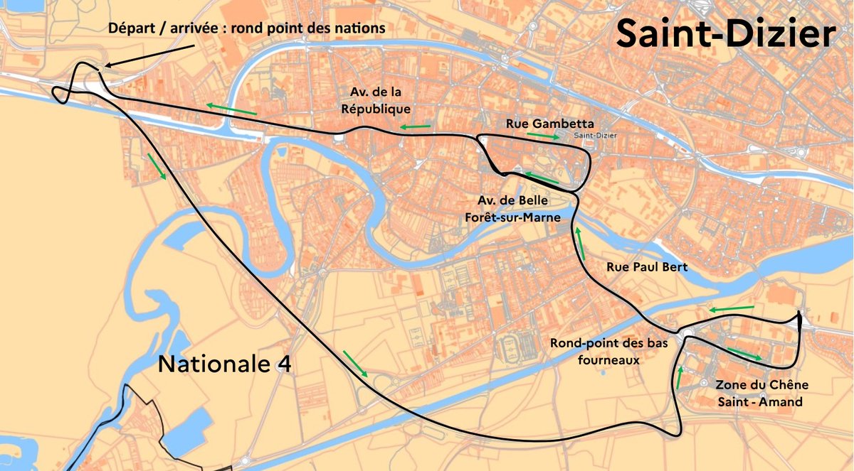 Image de Préfet de la Haute-Marne - Opération escargot à Saint-Dizier, à partir de 13 h :
➡️ perturbations le long de l'itinéraire décla