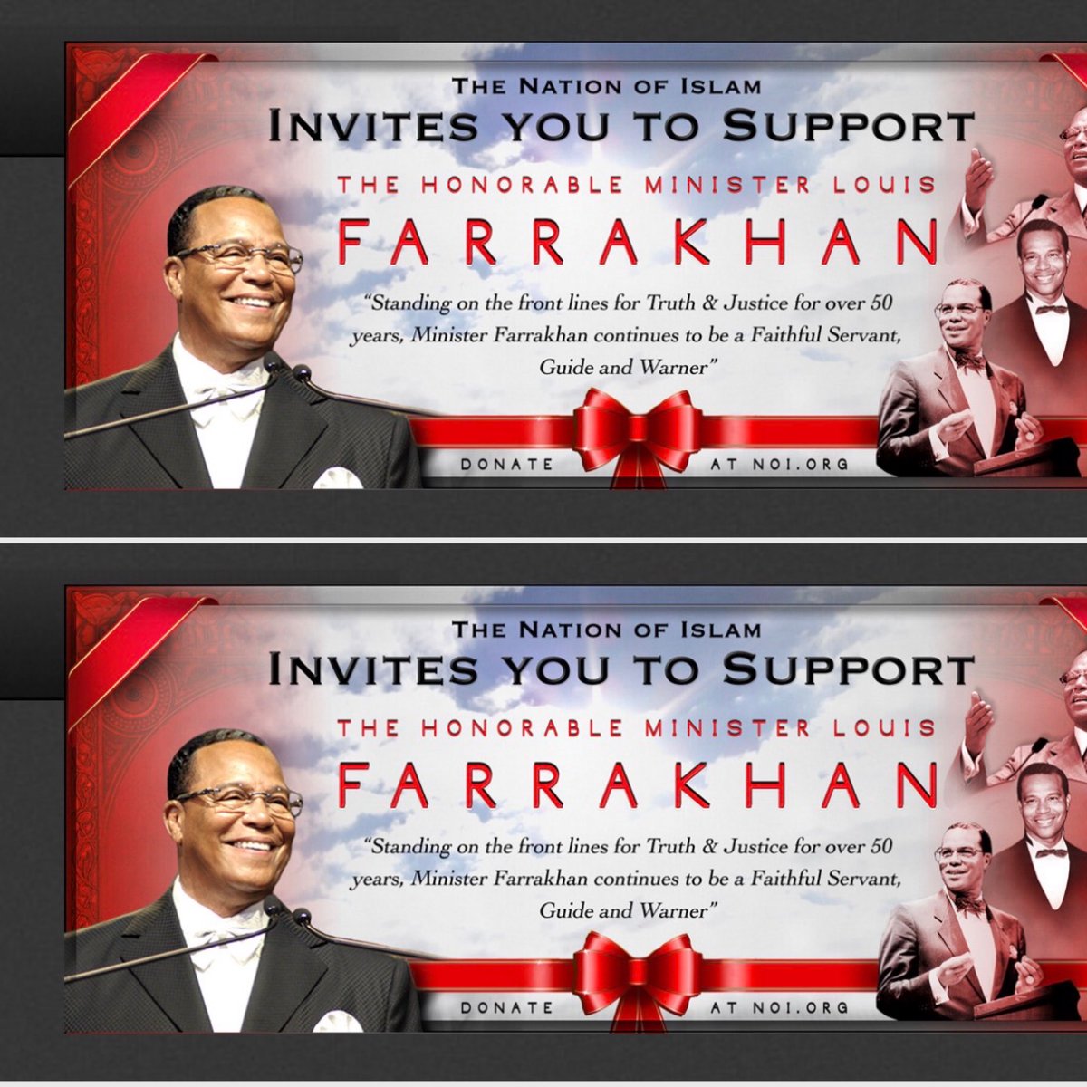 Muhammadalec's tweet image. tnp.noi.org/sddonations?id… Muhammad’s Saviors Day Gift :
To all my Friends, family and supporters please donate to help our beloved Minister Farrakhan in The Resurrection work of our poor and suffering people and humanity, with The Saviors Day Gift 🎁❤️🎁

instagram.com/reel/DQj3aFxiW…