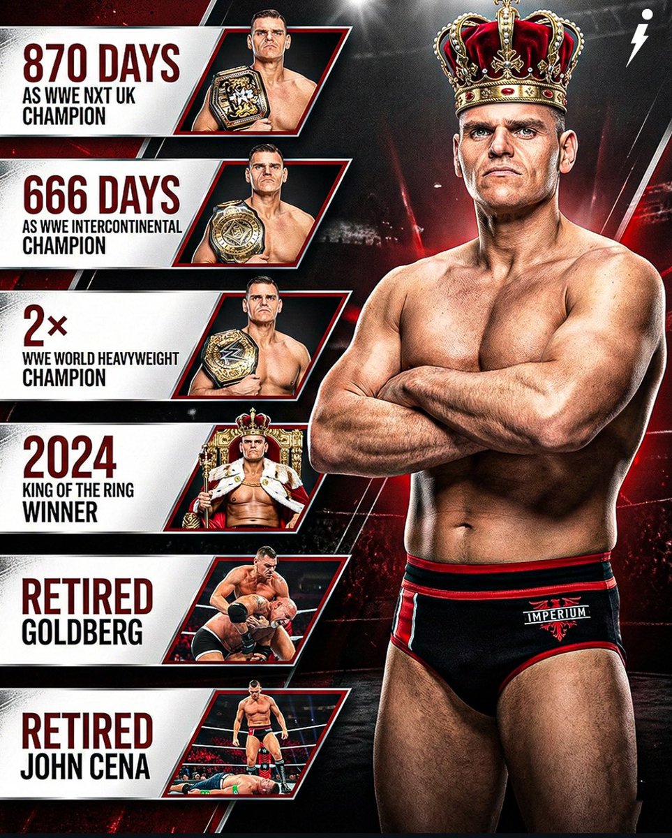 DirtyDomDom's tweet image. Gunther isn’t just having a great run, he’s rewriting what dominance looks like in WWE. 👑 

Absolute Dominance 💪🏻
